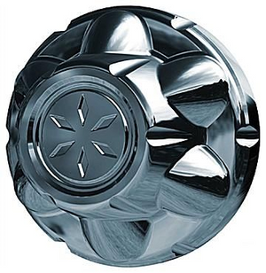 Dicor TAC655-CC Versa-Lok® ABS 6 Lug Hub Cover, Chrome