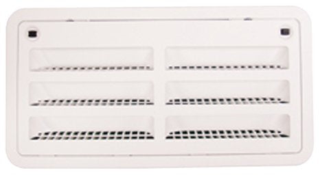 Dometic 3109350.011 Refrigerator Vent - Lower Sidewall Vent, Polar White