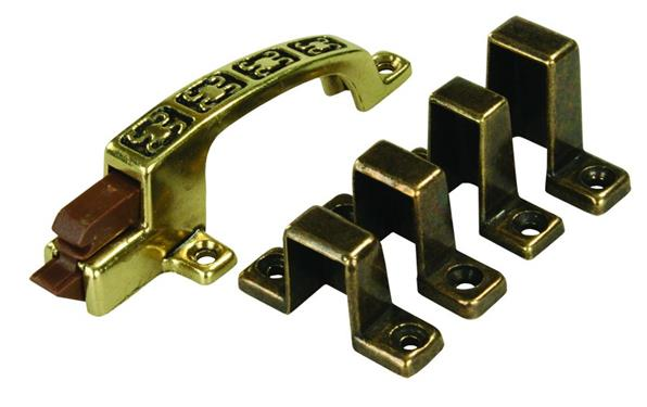 JR Products 70485 Cabinet Catch and Strikes - Patterned