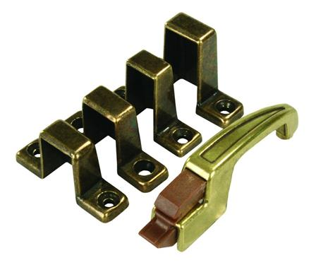 JR Products 70495 Cabinet Catch and Strikes - Grooved