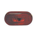 Fasteners Unlimited 89-121R Red Replacement Lens for Oval Light