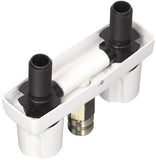 Valterra LLC Phoenix PF213247 Plastic Dual Handle 4" Faucet with Quick Connect-White