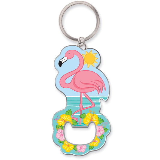 Flamingo Key Chain Bottle Opener 805-84