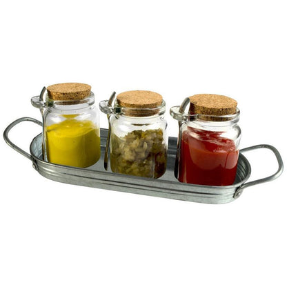 Fleming Sales 10408 Oasis Condiment Set