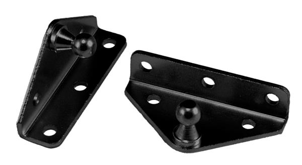 JR Products BR-12553 10mm Angled Gas Spring Mounting Bracket