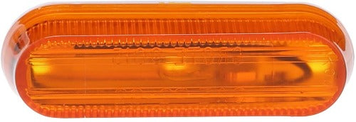 Grote 45253 Thin Line Single Bulb Clearance Marker Light, Amber Yellow