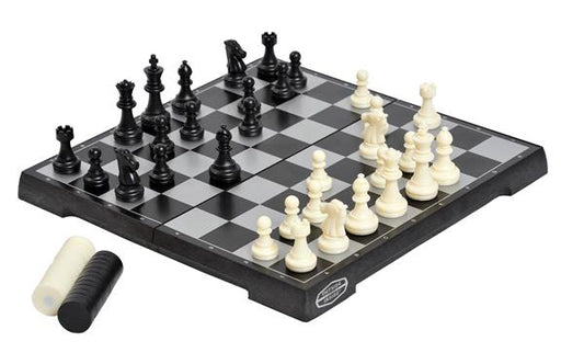 GSI Outdoors 99929 Travel Basecamp Magnetic Chess or Checkers