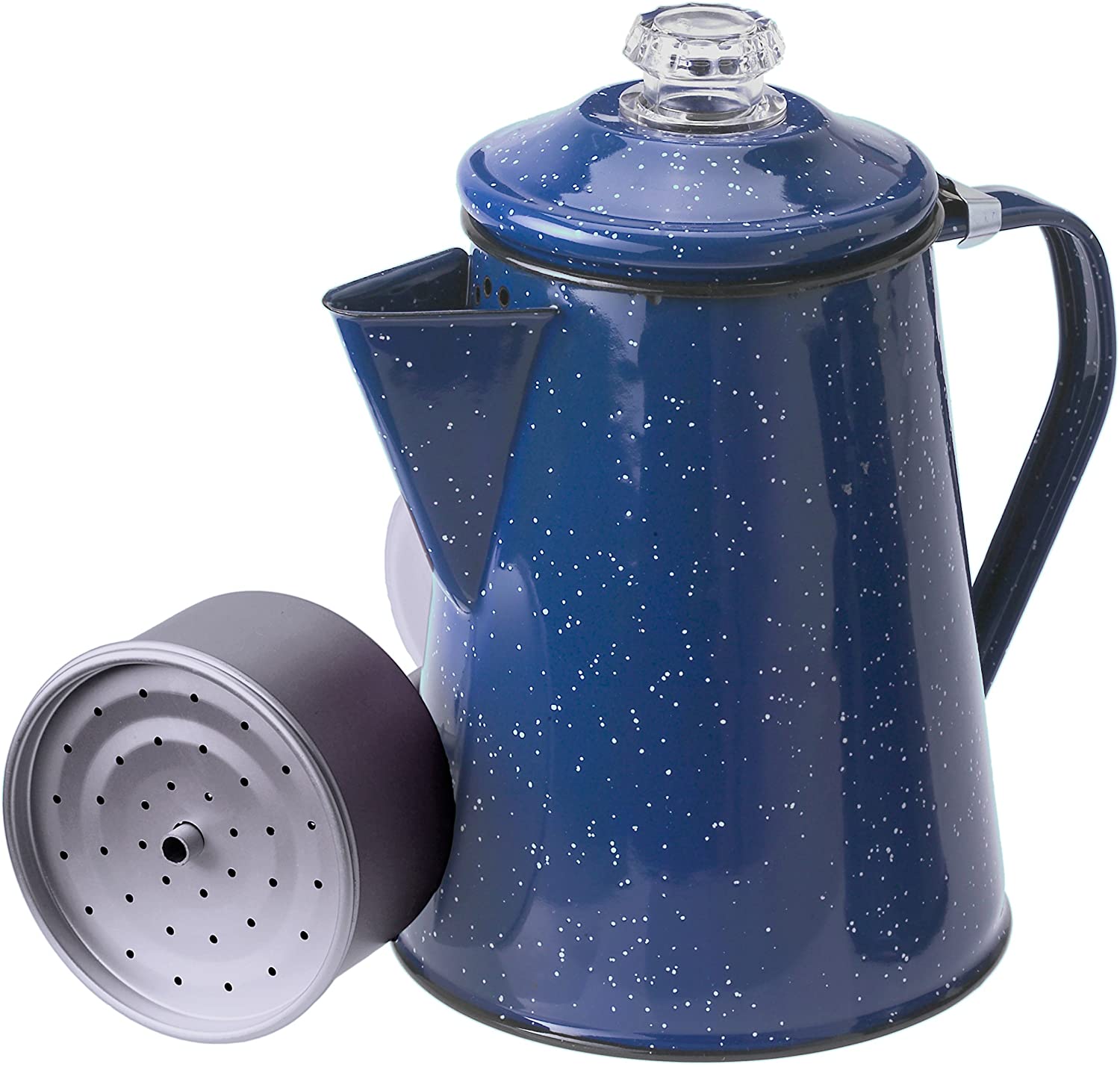 G S I Sports 15154 12 Cup Enamelware Percolator Coffee Pot