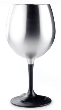 G S I Sports 63310 Glacier Stainless Steel Nesting Red Wine Glass