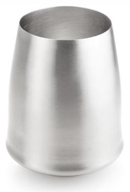 G S I Sports 63320 Stainless Steel Stemless Wine Glass