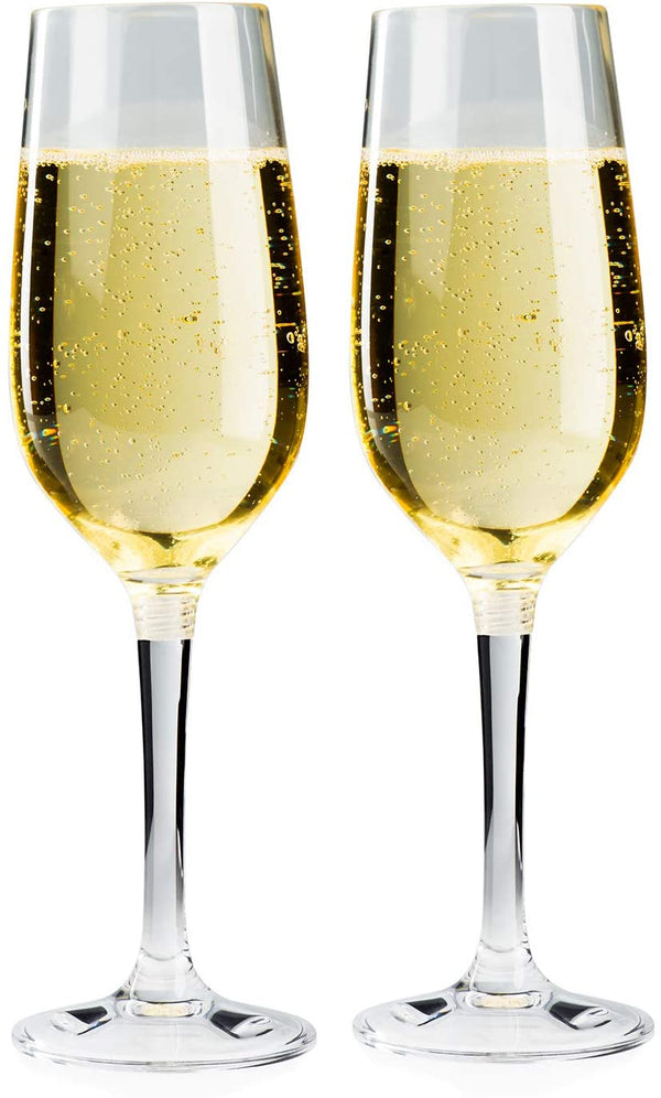 G S I Sports 79332 Nesting Champagne Flute Set (2)