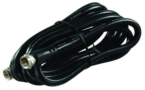 JR Products 47405 RG59 Interior TV Cable - 6'