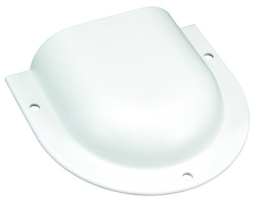 JR Products 298-01-A-PW-A Horseshoe Vent, Polar White