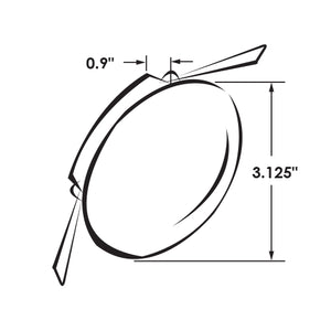 ITC 69231B-3KE 3″ Glass Radiance™ LED Overhead Light