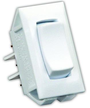 JR Products 13435 On/Off/On Switch - White