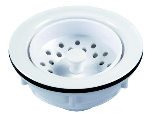 JR Products 95275 Large Kitchen Strainer - White