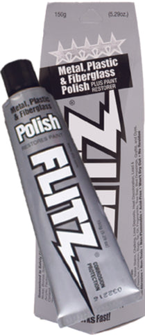 FLITZ Metal, Plastic & Fiberglass Polish & Paint Restorer 2LB Can
