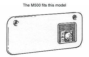 JCJ M-500 Mud Dauber Screen for RV Furnace Outside Fitting