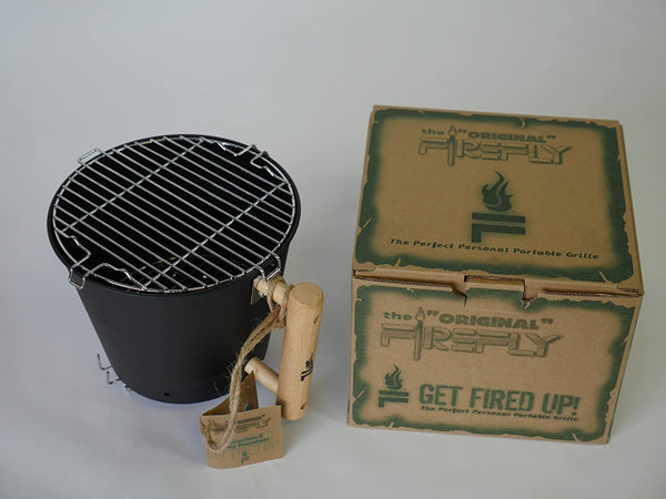 Outdoors Unlimited 200 9" Compact Firefly Charcoal Grill