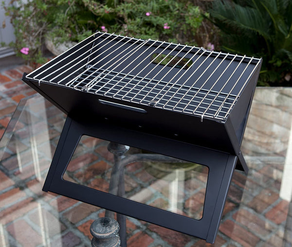 Outdoors Unlimited 60508 Notebook Charcoal Grill