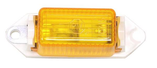 Peterson Mfg. V107WA #107W Amber Mini Clearance Light