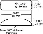 Peterson Sealed Clearance Marker Light - Amber or Red