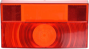 Peterson or Anderson V25911-25 RV Stop/Turn/Tail Light Replacement Lens, Red