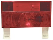 Peterson Manufacturing V25913 Red Turn and Tail License Light with Reflex