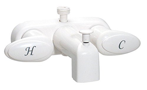 Valterra LLC Phoenix PF223261 Catalina Two-Handle 4" Tub/Shower Faucet-White