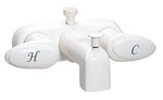 Valterra LLC Phoenix PF223261 Catalina Two-Handle 4" Tub/Shower Faucet-White