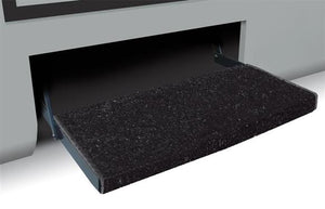 Prest-O-Fit 2-0050 Jumbo Wraparound Plus RV Step Rug, 23" Wide, Black