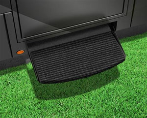 Presto-Fit 2-0430 Universal Fit Step Rug 22", Charcoal Black