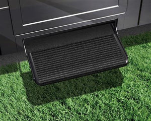 Presto-Fit 2-0430 Universal Fit Step Rug 22", Charcoal Black
