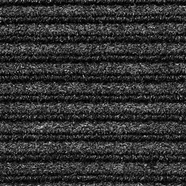 Presto-Fit 2-0430 Universal Fit Step Rug 22", Charcoal Black