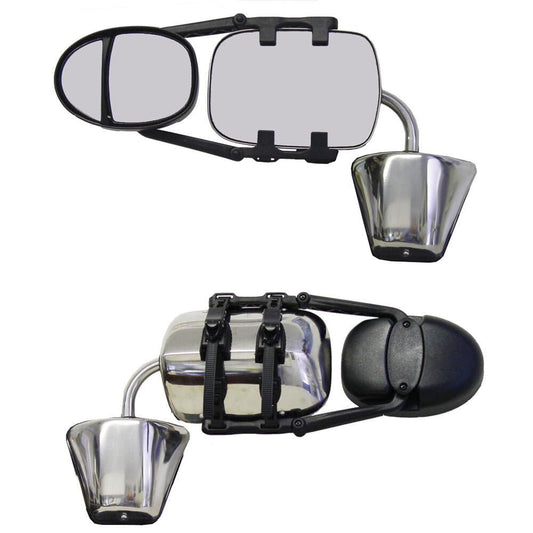 Prime Products 30-0083 Dual Head XLR Ratchet Clip-On Mirror