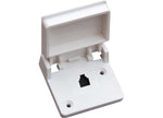 Prime Products 08-6205 White Exterior Phone Receptacle