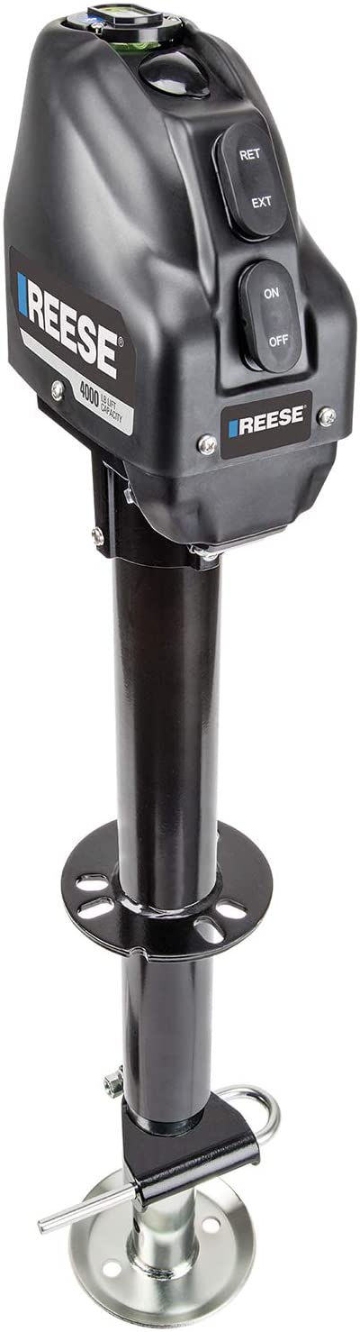 Reese 500701 Powered A-Frame Jack, 4000 lbs., Black