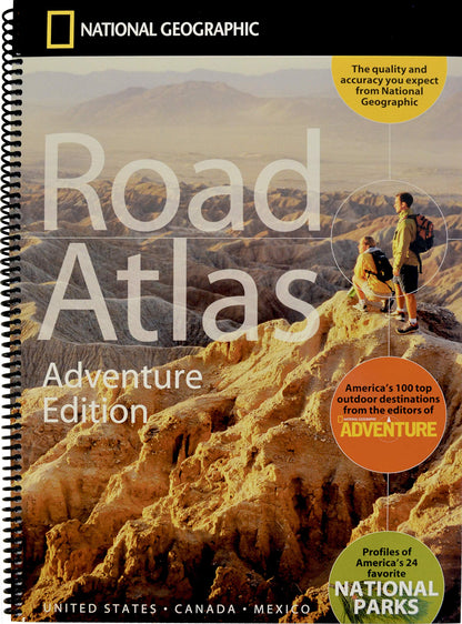 National Geographic Maps RD00620166 Road Atlas - Adventure Edition- USA 