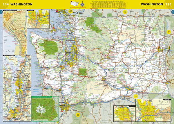 National Geographic Maps RD00620166 Road Atlas - Adventure Edition- USA 