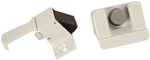 RV Designer E309 Coleman Screen Door Latch, White