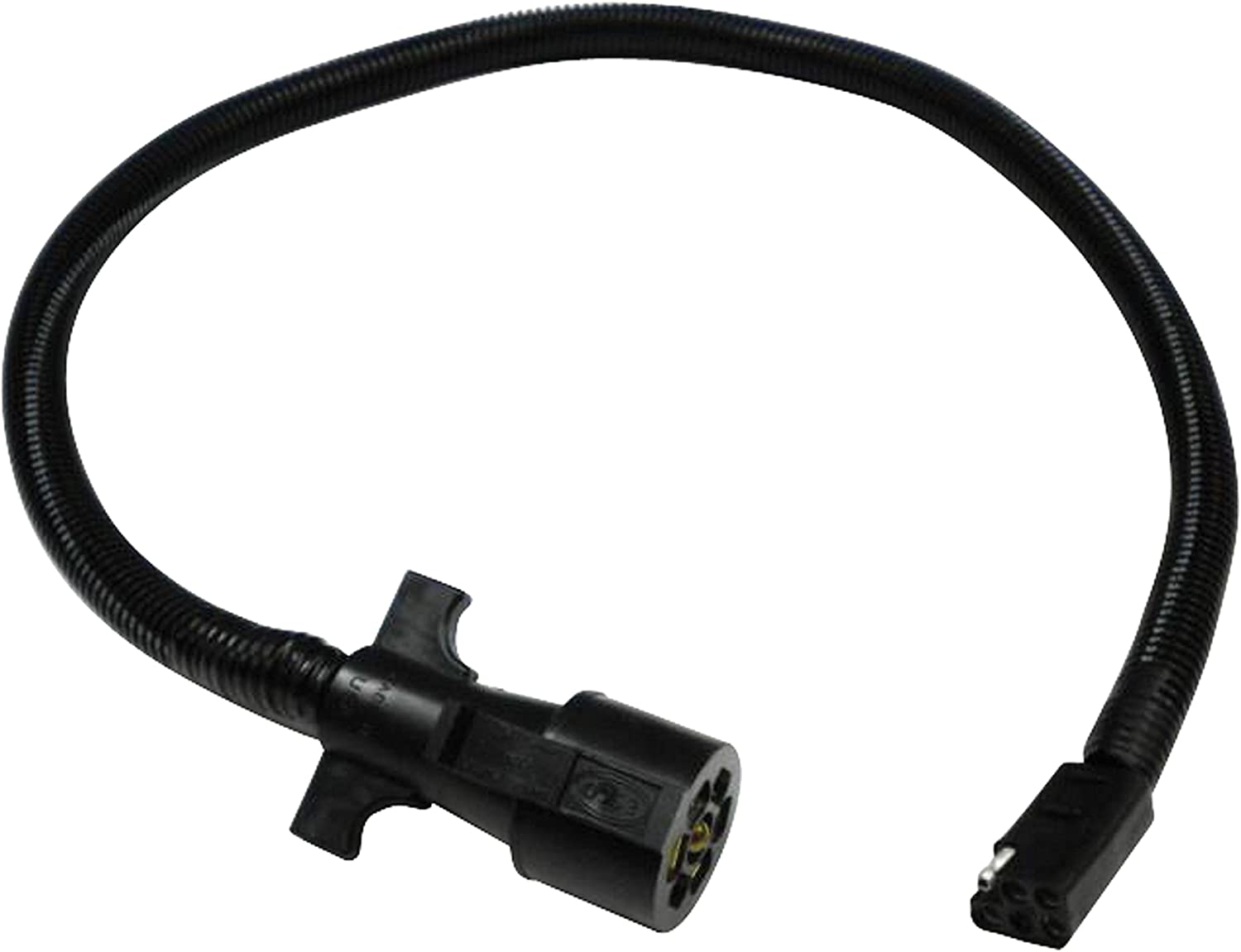 RV Pigtails 40015 Jayco 7-6 Way Pigtail - Black, 36"