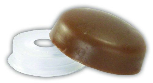 JR Products 20395 Screw Covers, Pack of 14 - Brown