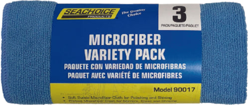 Seachoice 90017 Microfiber Variety Pack, 3-pk. Roll