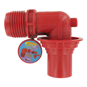 Valterra Red F02-3103 EZ Coupler 90° Universal Sewer Adapter