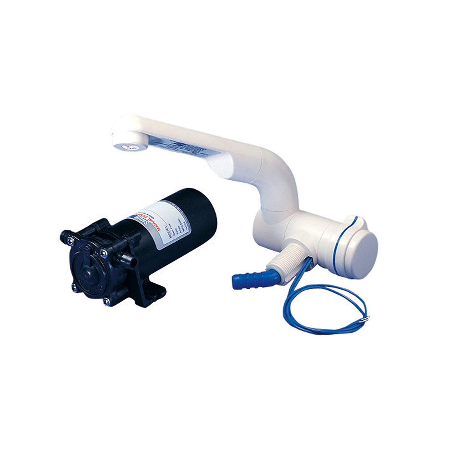 SHURFLO 94-009-20 Electric Faucet Pump Combo - White