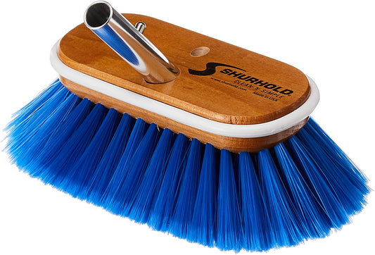 Shurhold 6" Deck Brush, Blue 970