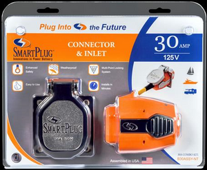 SmartPlug 30 Amp Combo Kit with Female Connector and Stainless Steel Inlet