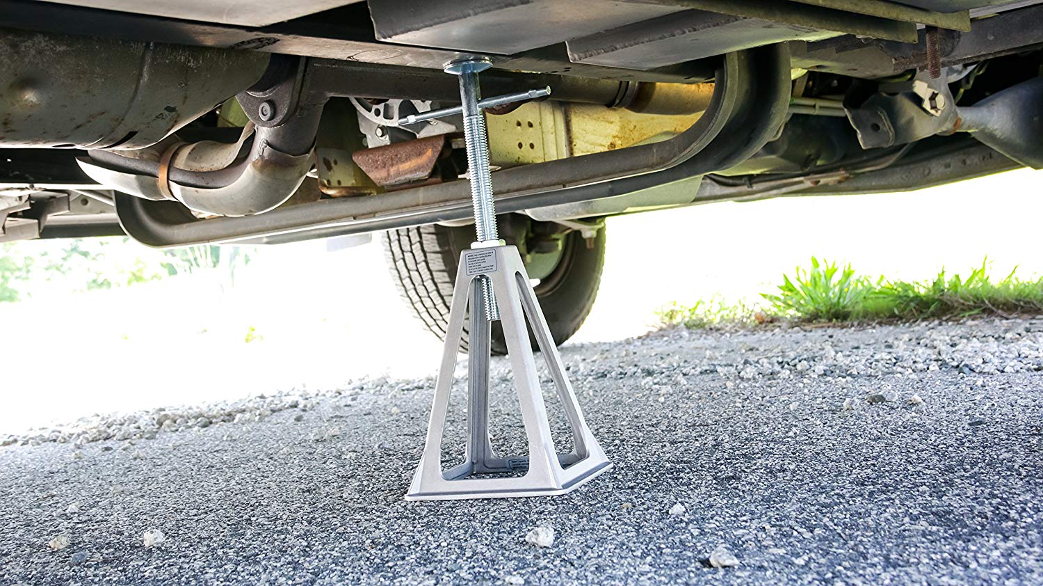 Camco Olympian Aluminum Stack Jacks, Stabilize, Position And Level Your RV, Trailer Or Camper, Can Support Up to 6,000 lbs, Extends 17" 