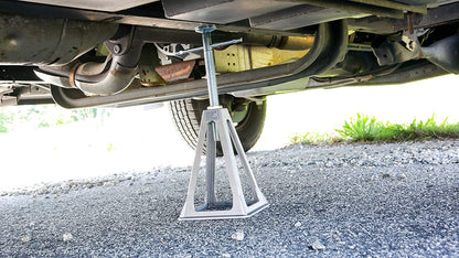 Camco Olympian Aluminum Stack Jacks, Stabilize, Position And Level Your RV, Trailer Or Camper, Can Support Up to 6,000 lbs, Extends 17" 