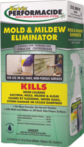 Starbrite 122032 Mold & Mildew Eliminator, Quart Size Kit